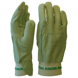 Gants cuir CONFORT vert Gants cuir CONFORT vert