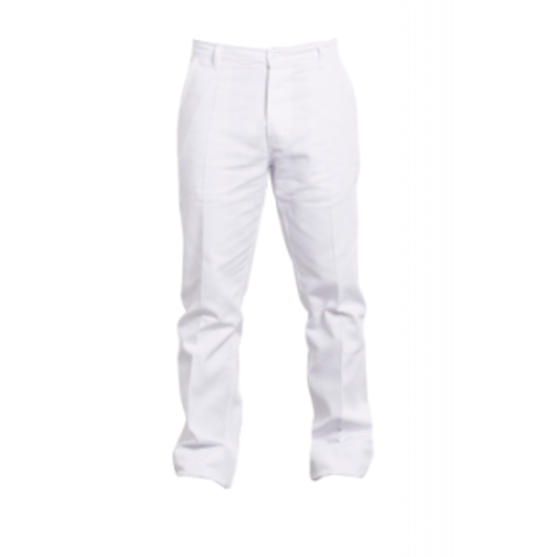 Pantalon 100% coton blanc
