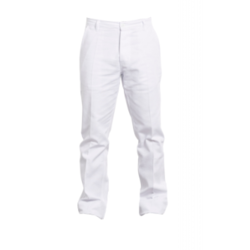 Pantalon 100% coton blanc