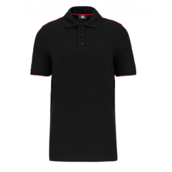 Polo Day To Day contrast&eacute; manches courtes homme