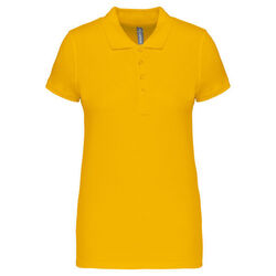 Polo MC femme piqu&eacute;