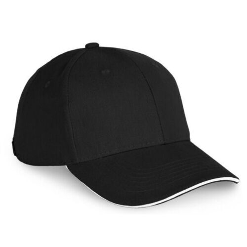Casquette en coton biologique &agrave; sandwich contrast&eacute;