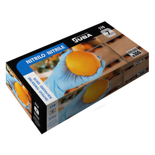 GANTS CHIMIE NITRILE NON POUDR&Eacute;S 570