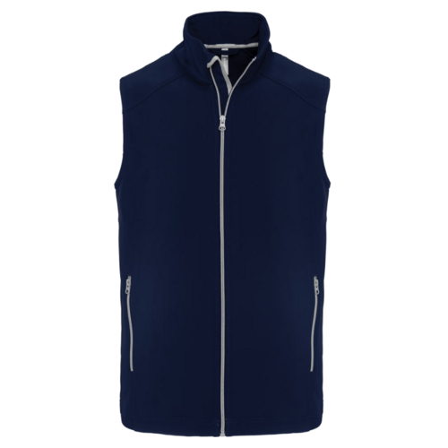 Bodywarmer softshell 2 couches