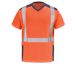 TEE SHIRT MANCHES COURTES FLUO GHARBI SAFE XP