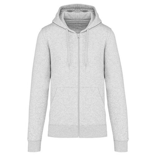 Sweat-shirt full zip &agrave; capuche K4030