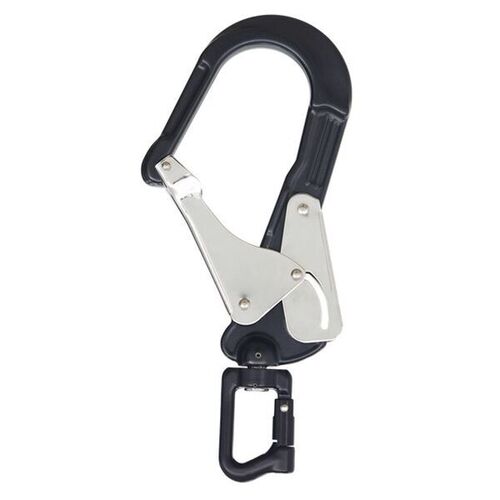 Mousqueton d'&eacute;chafaudage alu HUKA-2 - t&eacute;moin de chute