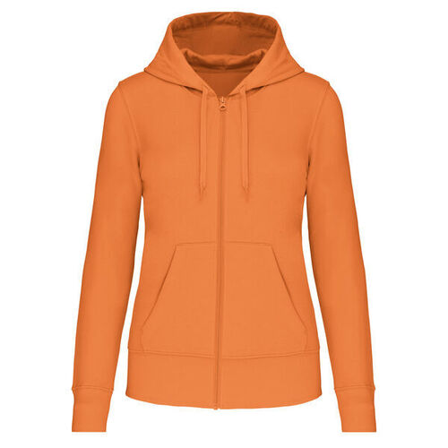 Sweat-shirt full zip &agrave; capuche K4031