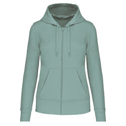 Sweat-shirt full zip &agrave; capuche K4031