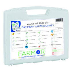 Valise secours BATIMENT 4/6 PERSONNES Voiron Valise secours BATIMENT 4/6 PERSONNES Voiron