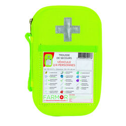 Trousse secours fluo VÉHICULE 2/4 PERSONNES Voiron Trousse secours fluo VÉHICULE 2/4 PERSONNES Voiron