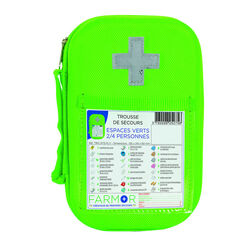 Trousse secours fluo ESPACES VERTS Voiron Trousse secours fluo ESPACES VERTS Voiron