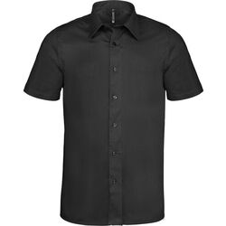 Chemise MC Homme Coton Stretch