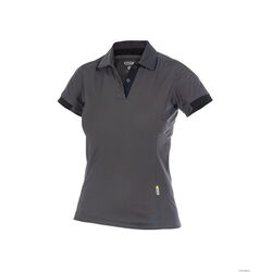 Polo femme TRAXION 710034 GRIS/NOIR