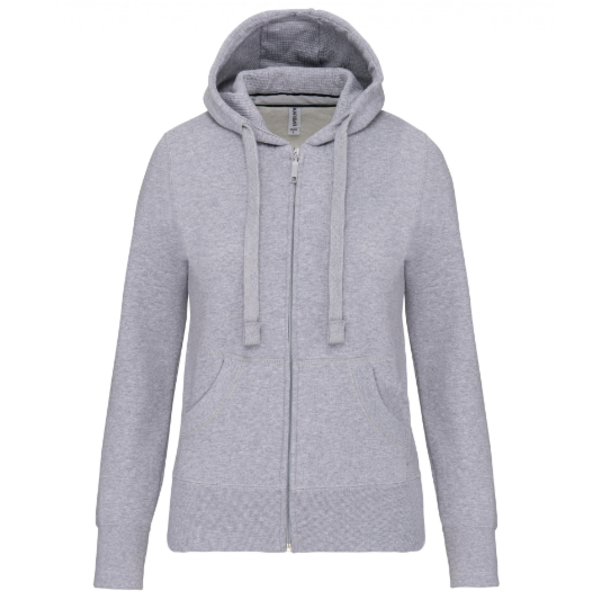 Sweat-Shirt Zipp&eacute; Femme