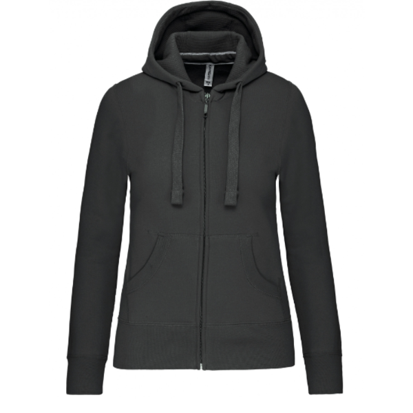 Sweat-Shirt Zipp&eacute; Femme